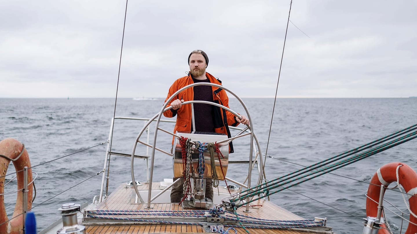A close view of a sailboat deck shows the lines and fittings that need boat-specific rigging.